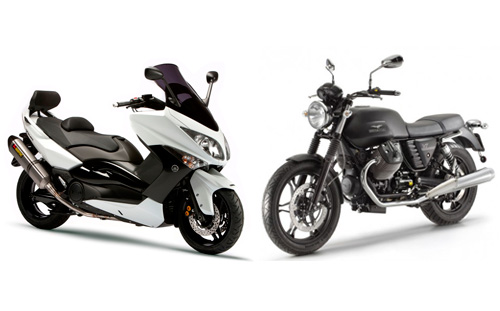 Différences entre une moto et un scooter